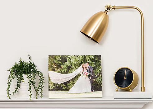 Decorate your home with your favorite photos.