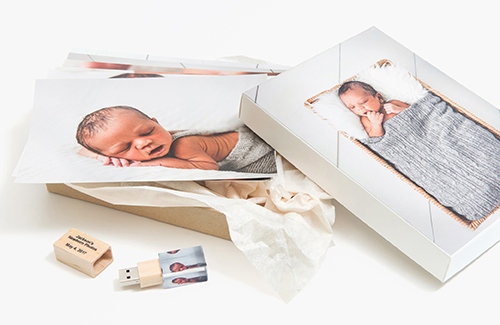 Wow your customers with their very own Custom Presentation Box! Just $8.75 per box, add your prints (and maybe a Custom USB Drive), and you have a perfect little package for your client!